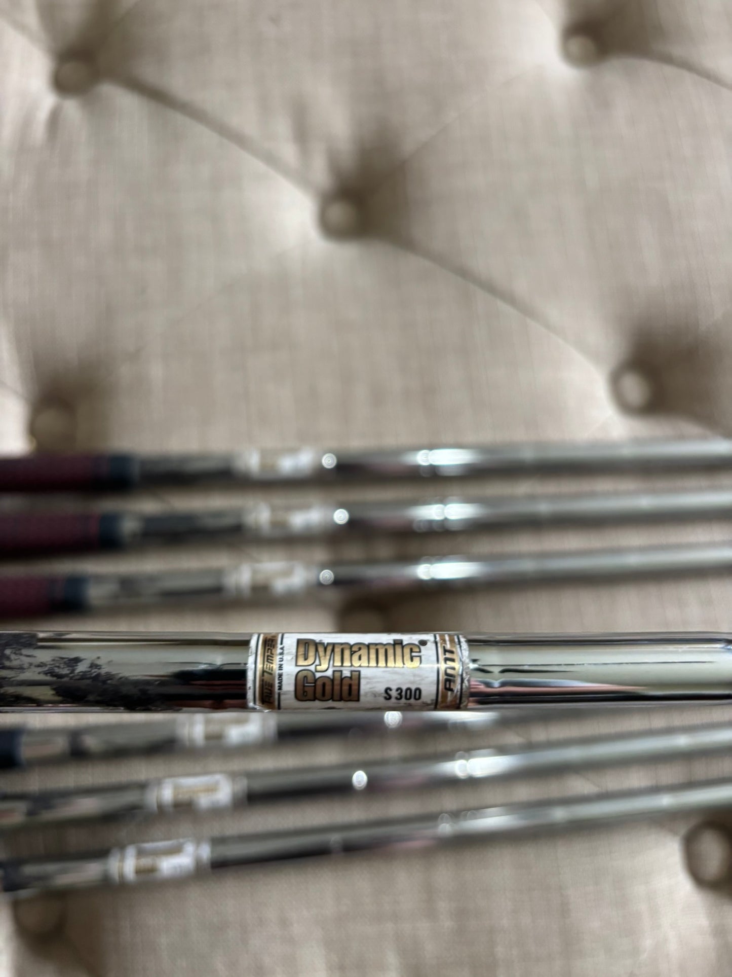 Titleist 716 AP2 Iron Set 4-PW TT AMT S300 Stiff Flex STD NICE