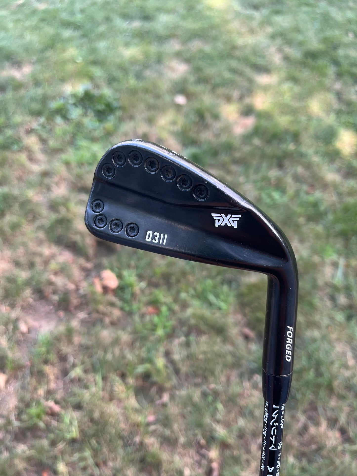 Photo of PXG 0311 Black GEN1 3-Iron Extra Stiff Flex Matrix Ozik Hm2