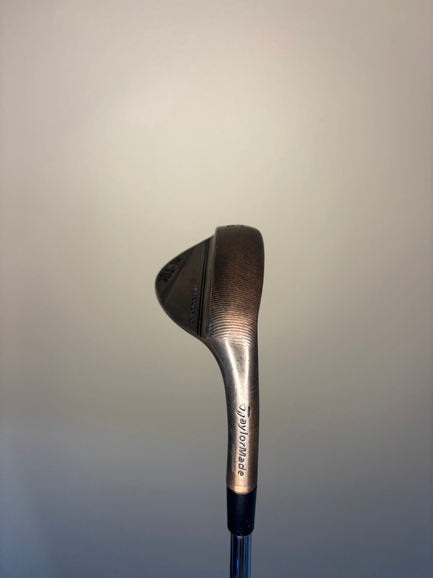 Photo of Taylormade Milled Grind HI-TOE 3 Copper Lob Wedge 58° Wedge Flex