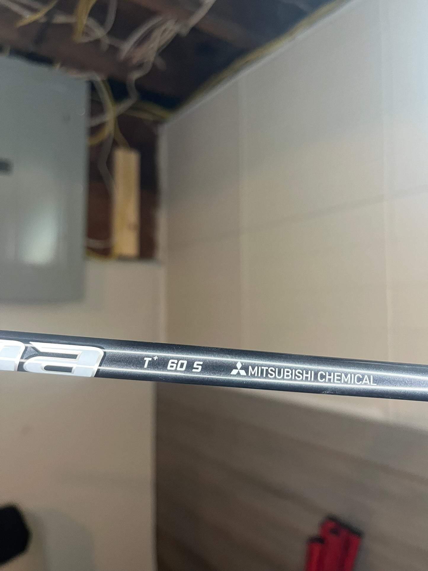 Mitsubishi Diamana T+ 60 Stiff Flex Driver Shaft Taylormade Tip 44.75″ NICE