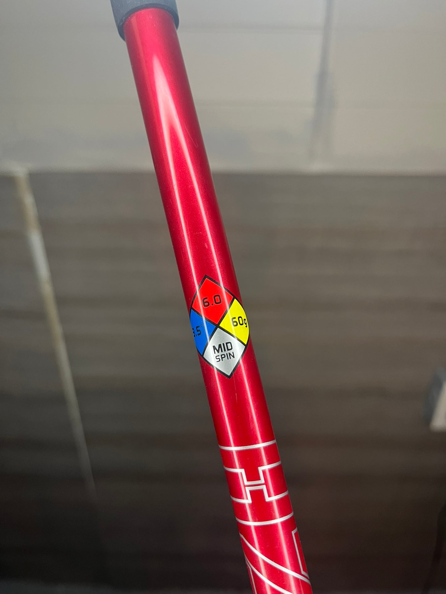 Hzrdus Smoke RDX Red Stiff Flex Driver Shaft Taylormade Tip 44.75″