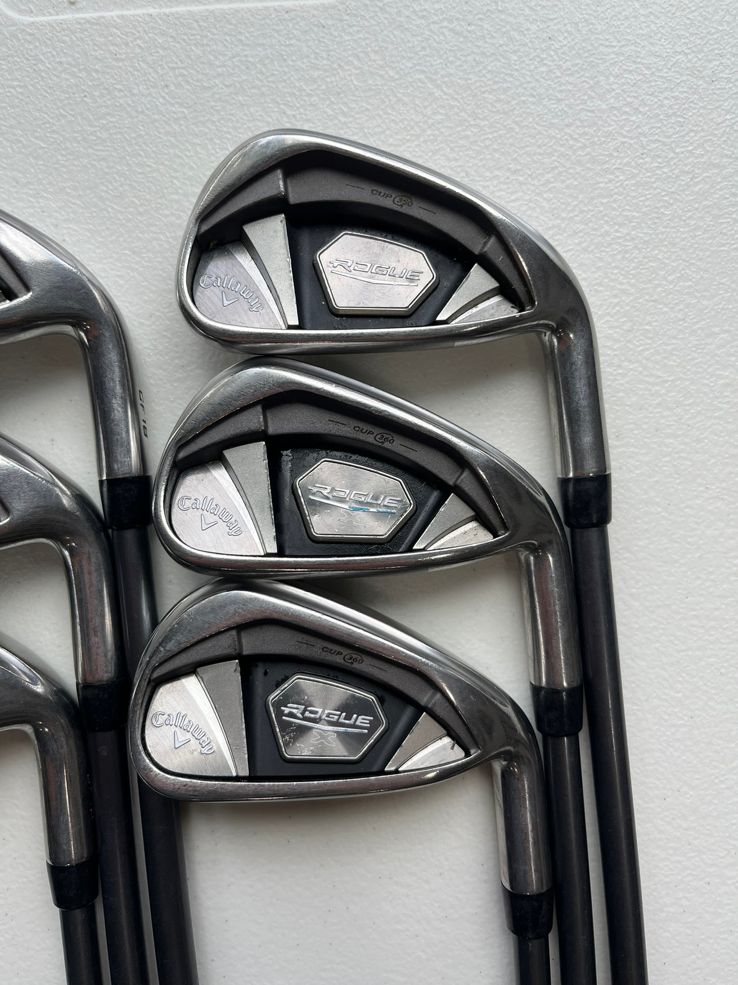 Callaway Rogue X Iron Set 5-PW Synergy 60IR Regular Flex +1/2″ NICE
