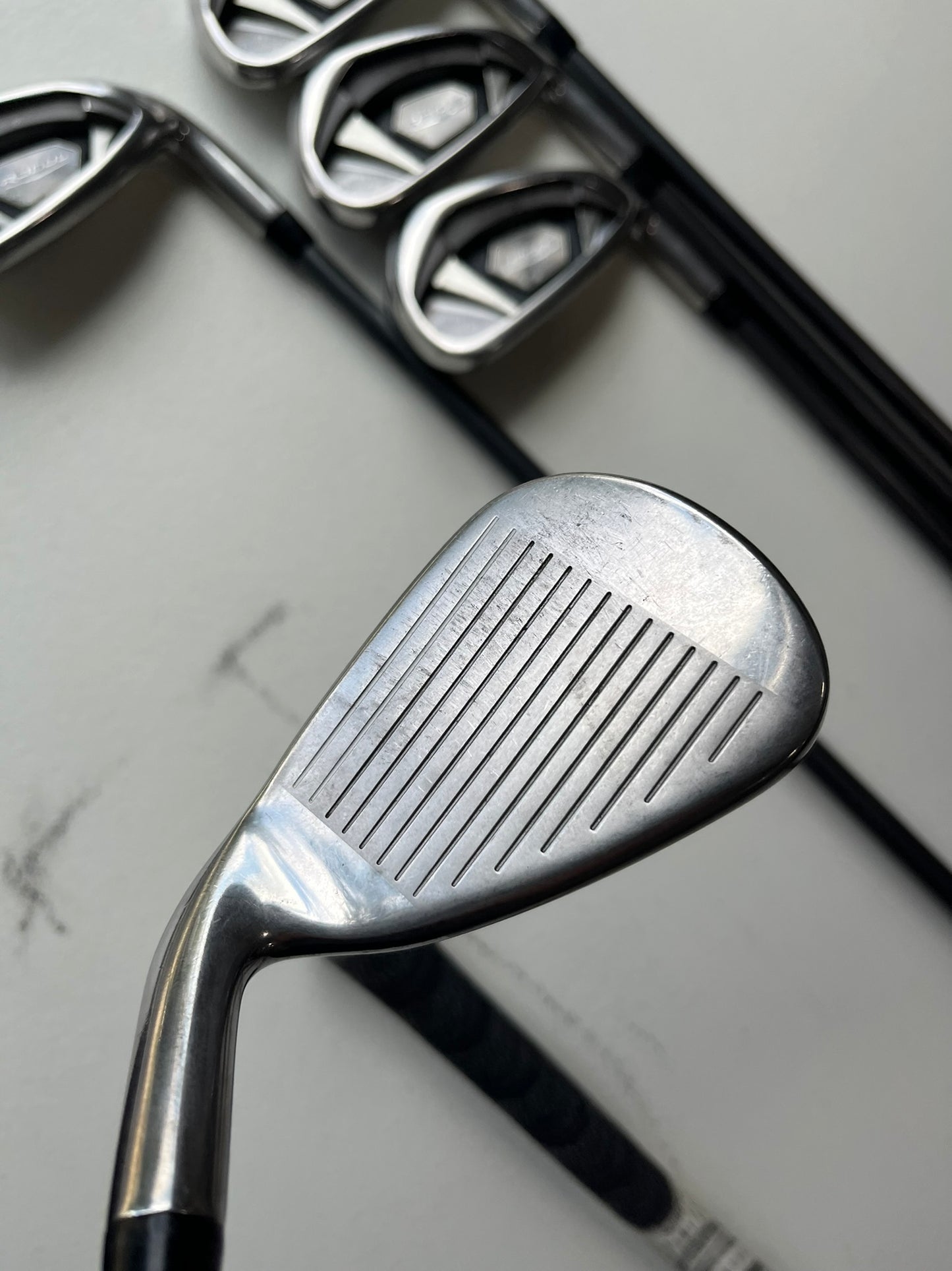Callaway Rogue X Iron Set 5-PW Synergy 60IR Regular Flex +1/2″ NICE