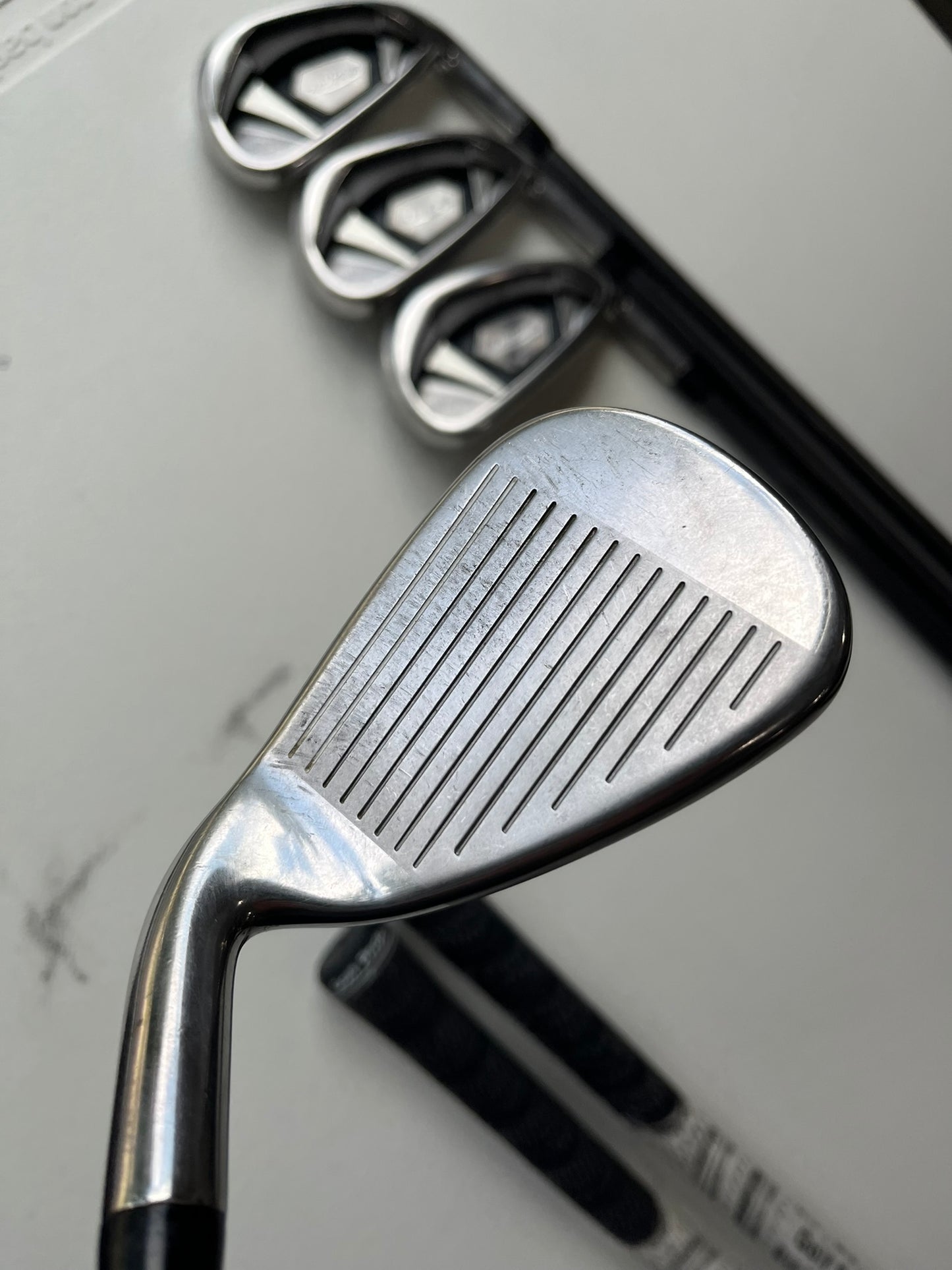Callaway Rogue X Iron Set 5-PW Synergy 60IR Regular Flex +1/2″ NICE