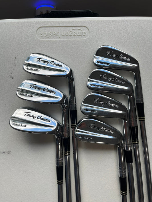 Photo of Tommy Armour Silver Scot PGA Iron Set Stiff Flex True Temper
