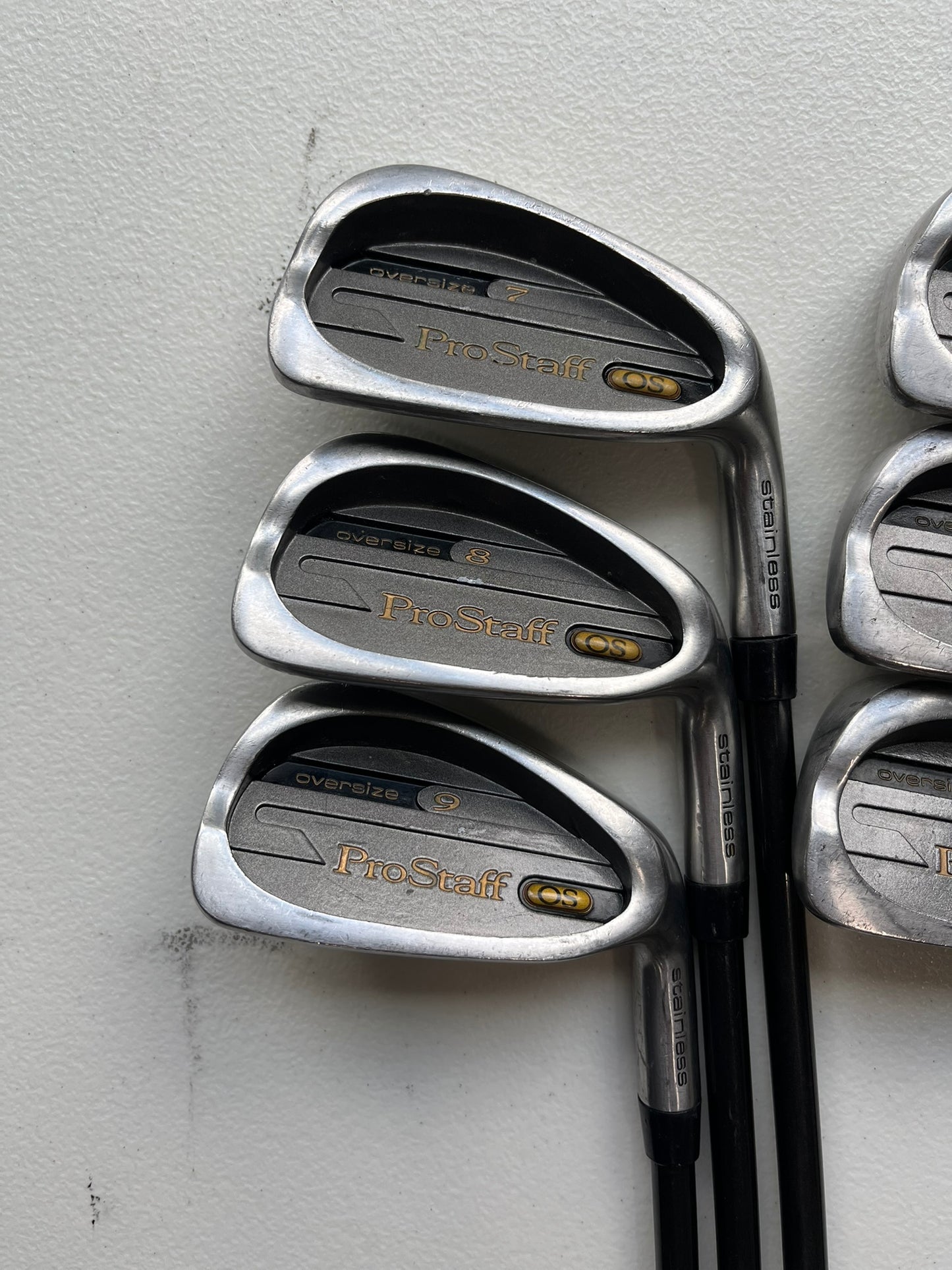 Wilson Pro Staff OS Iron Set 4-9 Irons Reflex Regular Flex Standard NICE