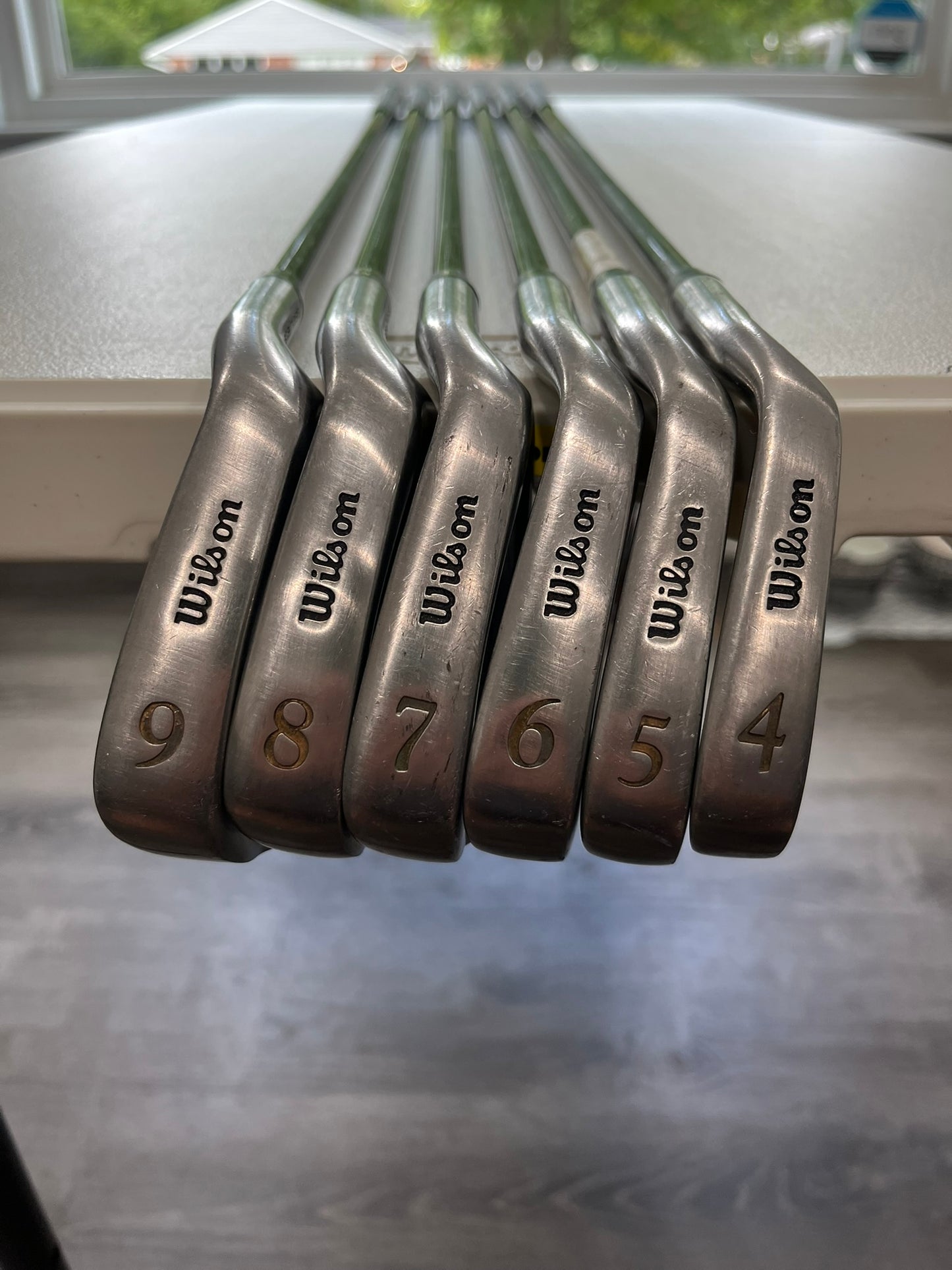 Wilson Pro Staff OS Iron Set 4-9 Irons Reflex Regular Flex Standard NICE