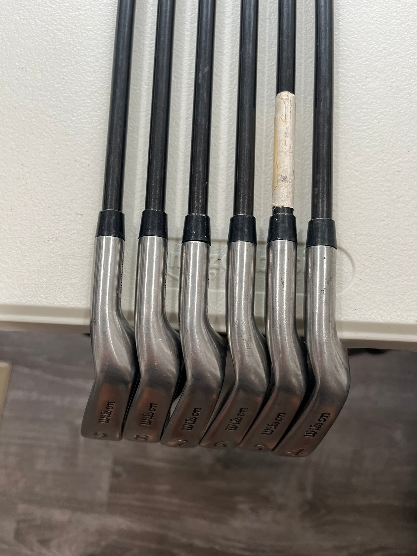 Wilson Pro Staff OS Iron Set 4-9 Irons Reflex Regular Flex Standard NICE