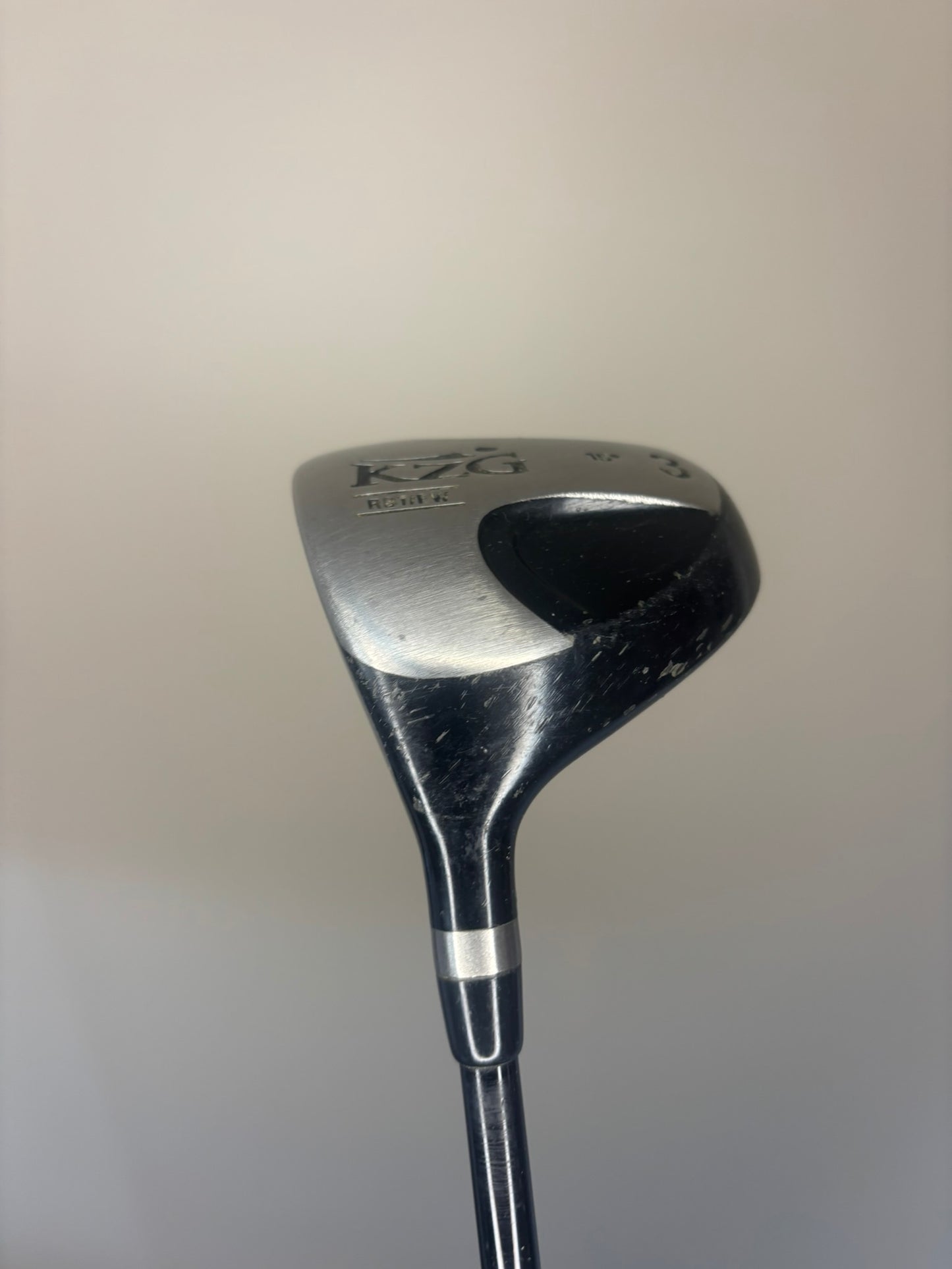 Photo of KZG RBT FW 3-Wood 15° Stiff Flex Graphite Shaft