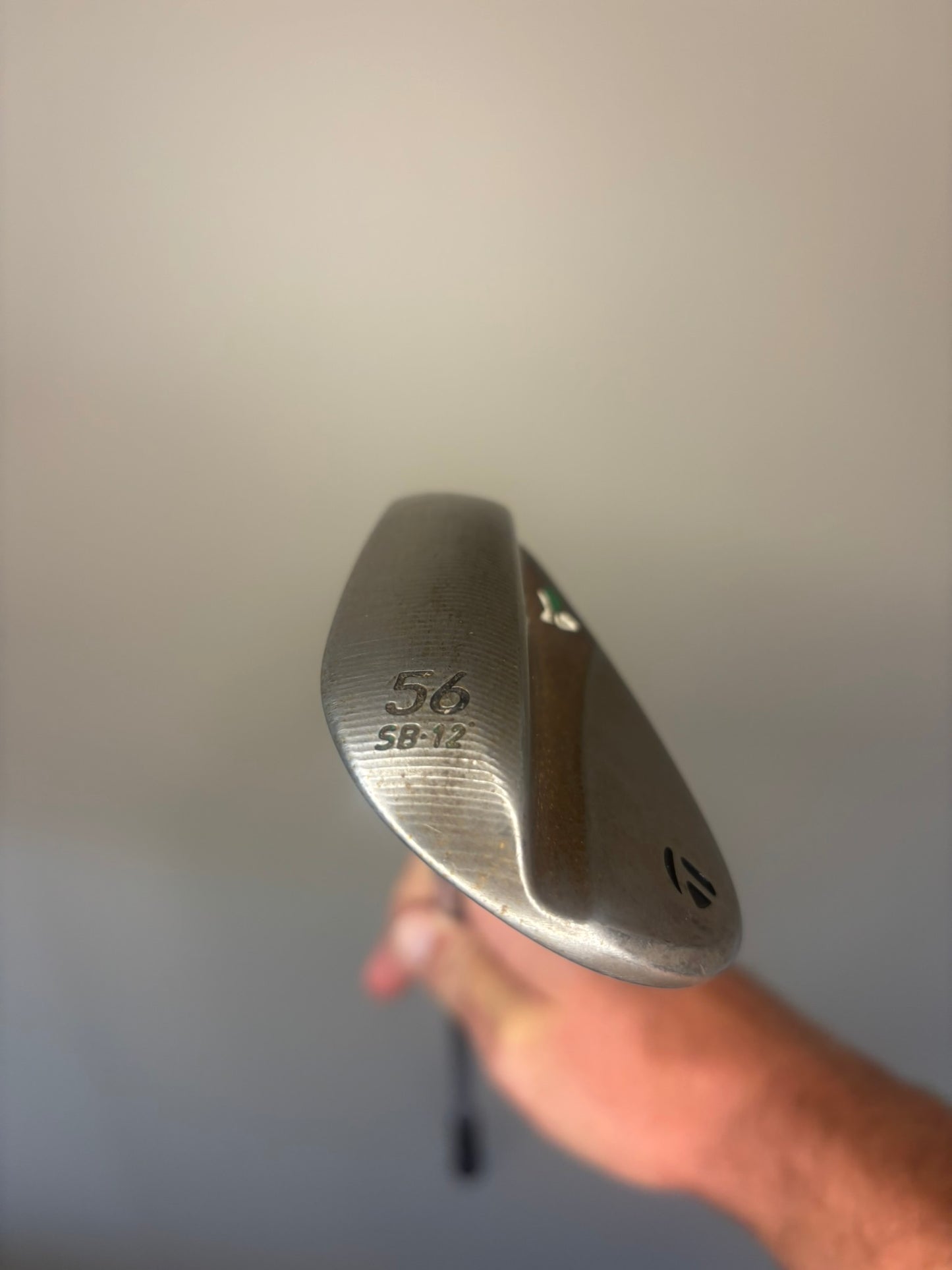 Taylormade Milled Grind 4 Raw Sand Wedge 56° / SB12 S400 Stiff Flex 35.25″ NICE