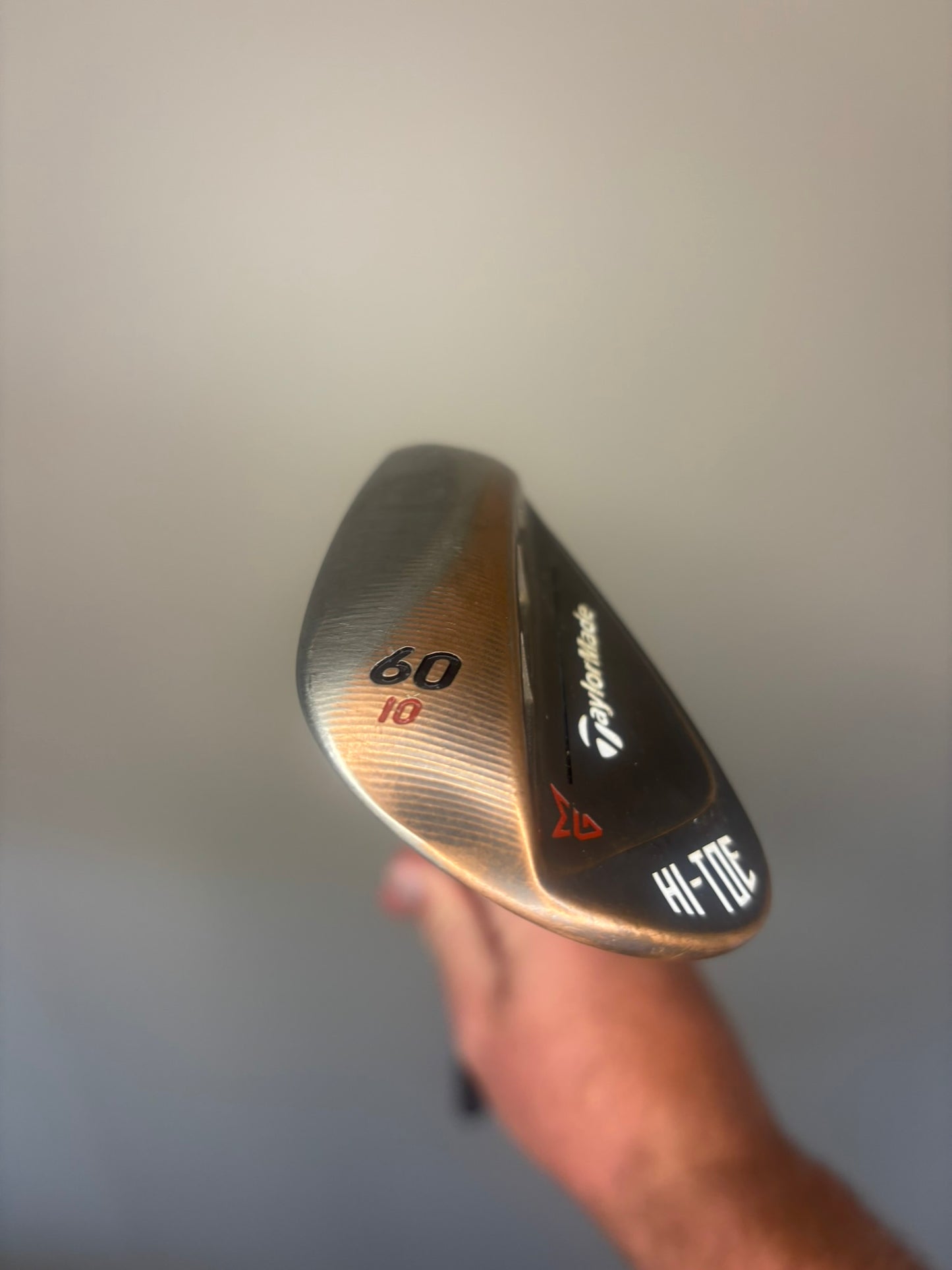 Taylormade Milled Grind HI-TOE Lob Wedge 60° / 10 S400 Stiff Flex 35″ NICE
