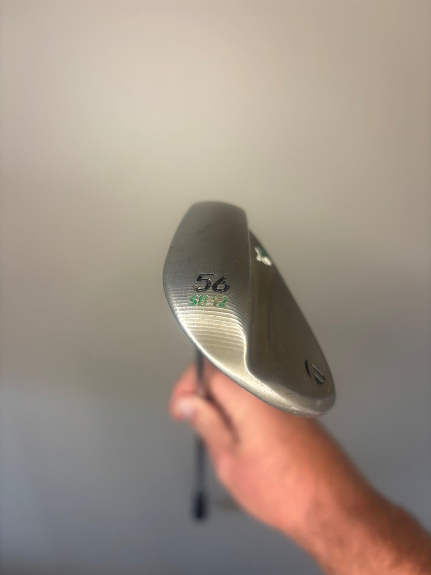 Taylormade Milled Grind 4 Raw Sand Wedge 56° / 12SB S400 Stiff Flex 35.25″ MINT