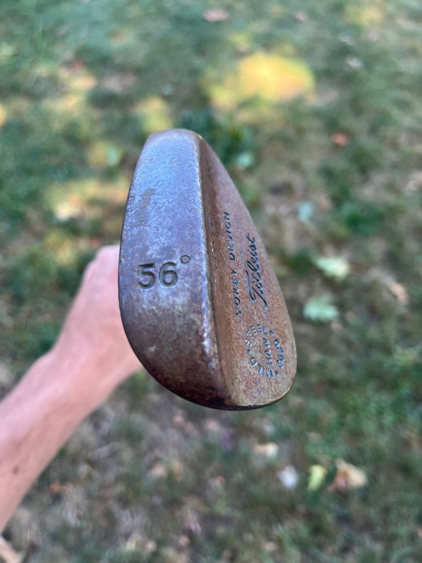 Photo of Titleist Vokey Mild Steel 200 Raw Sand Wedge 56° Wedge Flex Dg