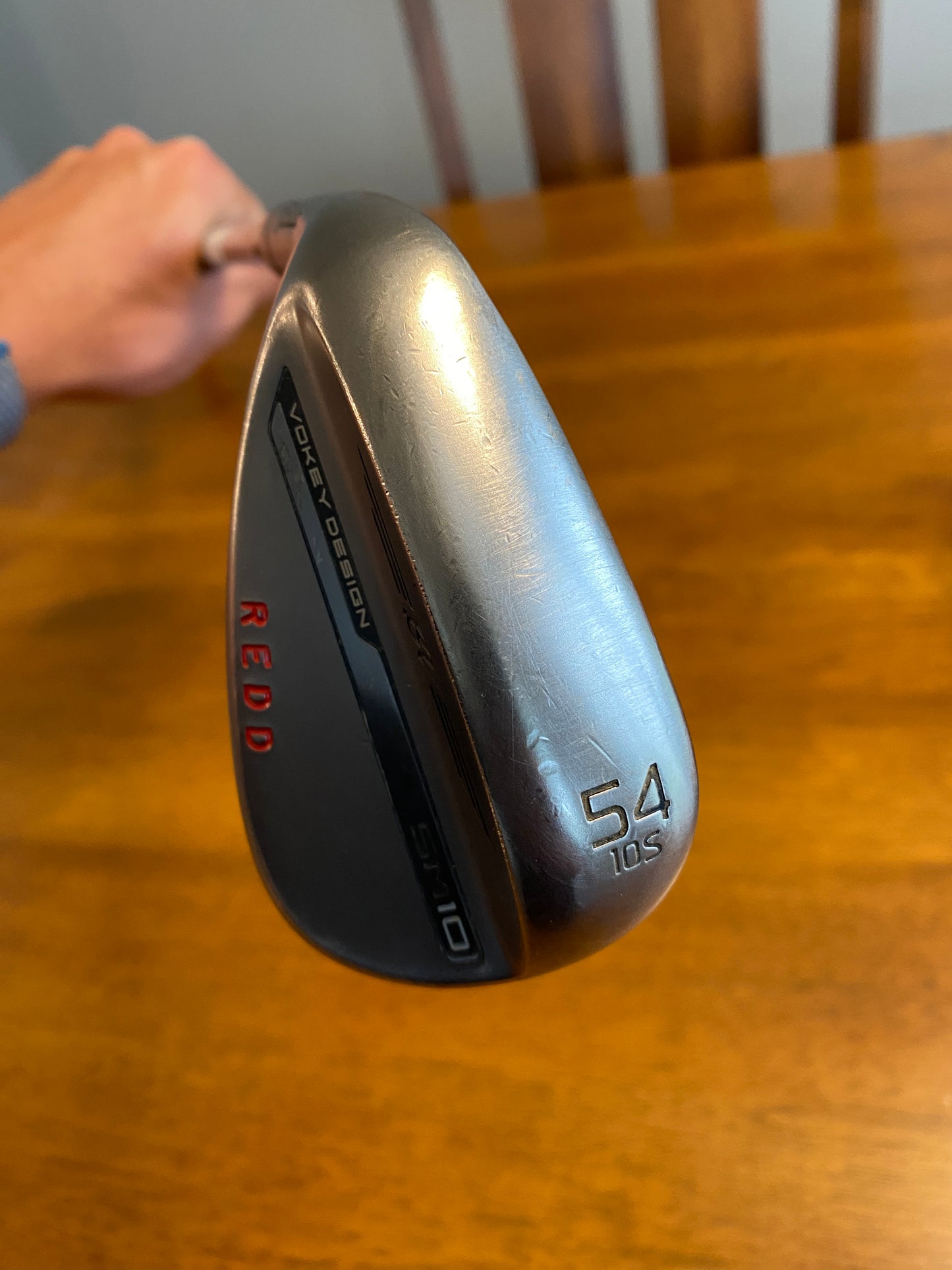 Titleist Vokey SM10.S Nickel Wedge 54° / 10 AMT White Extra Stiff Lefty 36″