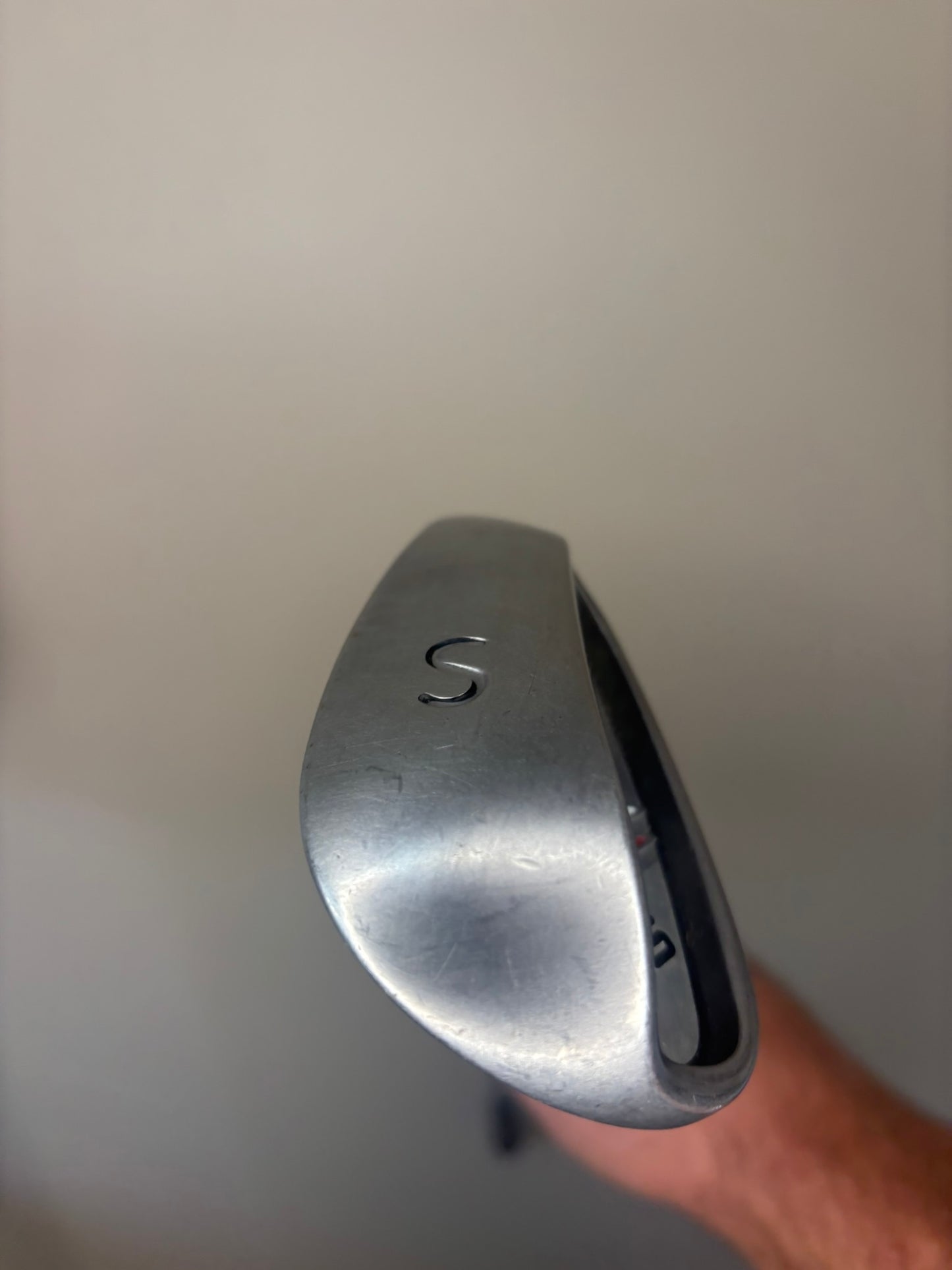 Ping 2014 Karsten Sand Wedge Gold Dot CFS Distance Stiff Flex 35.5″ NICE