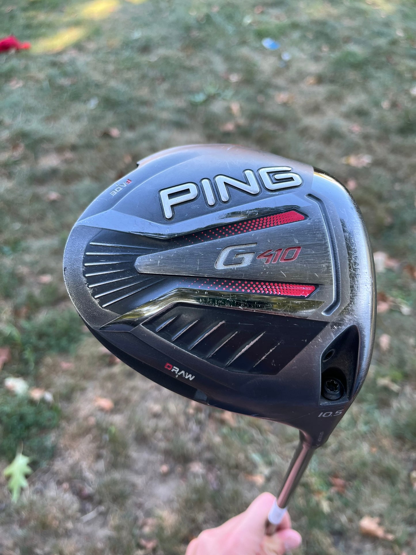 Ping G410 Plus Driver 10.5° Tour 2.0 Chrome 65 Extra Stiff Flex 44.5″ +HC READ