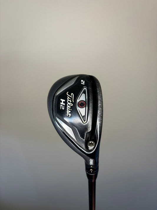 Titleist 816 H2 3 Hybrid 21° Tensei White CK 90HY Stiff Flex 38.75″ +HC NICE