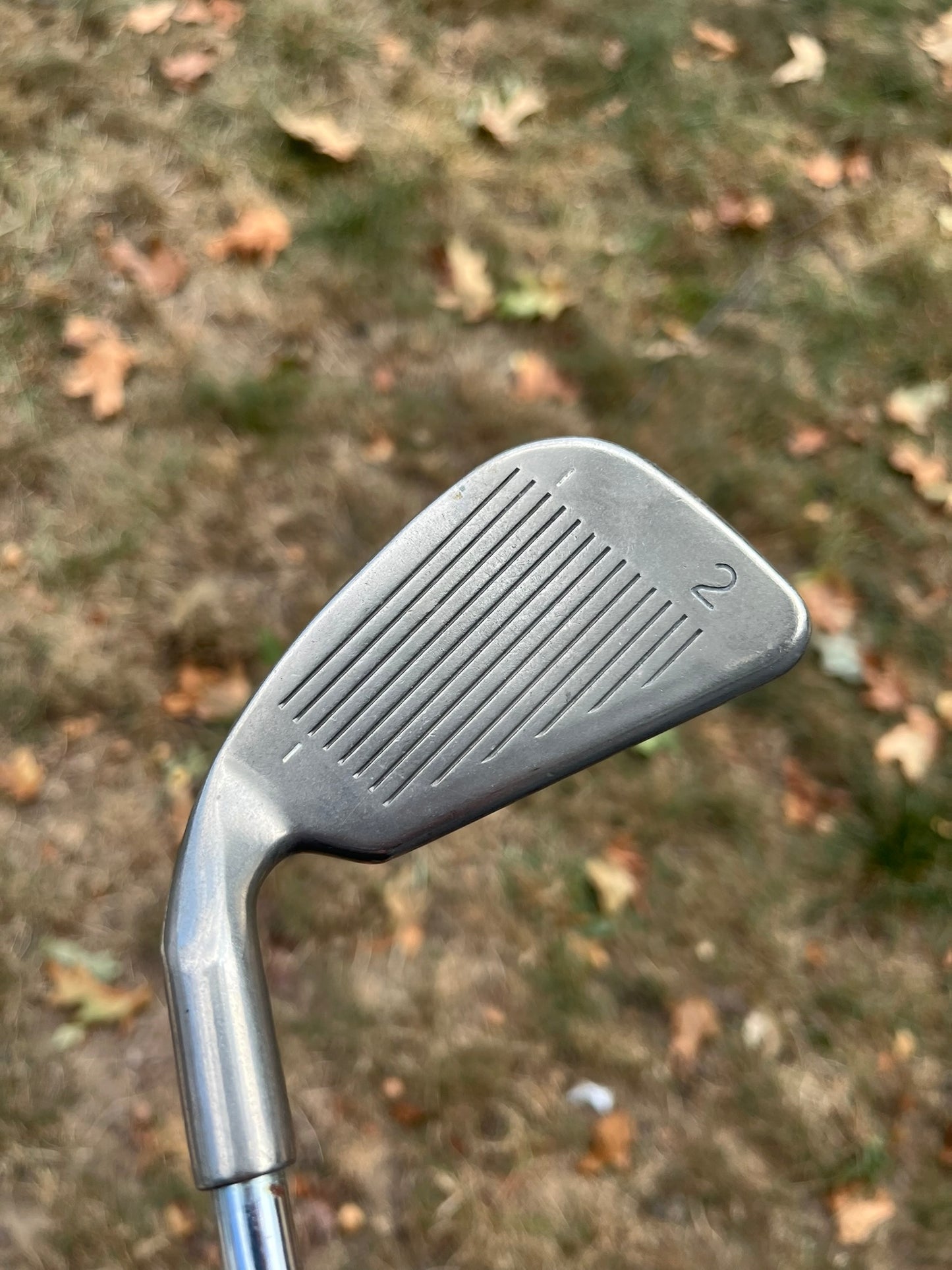 Ping ISI Nickel 2-Iron Green Dot Cushin JZ Stiff Flex 39.5″ NICE