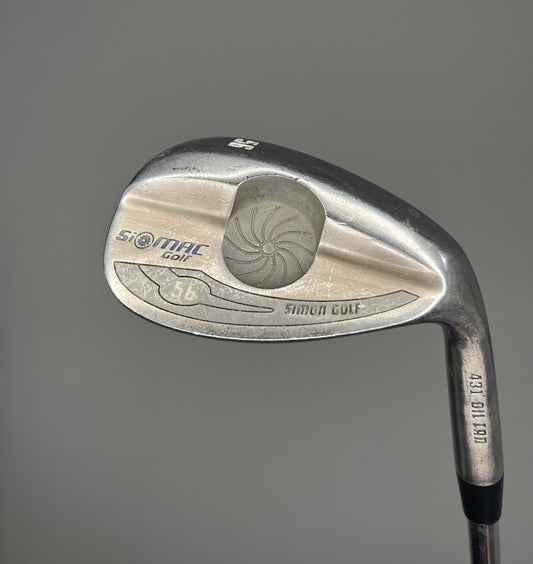 Photo of Simon Golf Si Mac 431 Oil Can Sand Wedge 56 Wedge Steel 35.25”