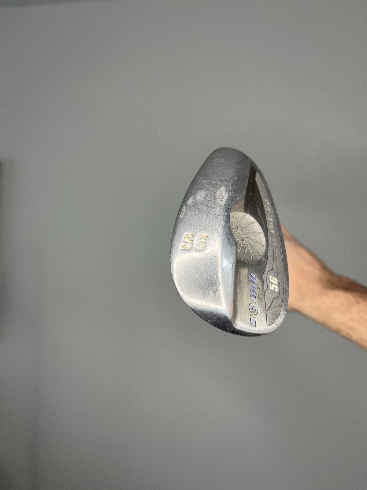 Photo of Simon Golf Si Mac 431 Oil Can Sand Wedge 56 Wedge Steel 35.25”