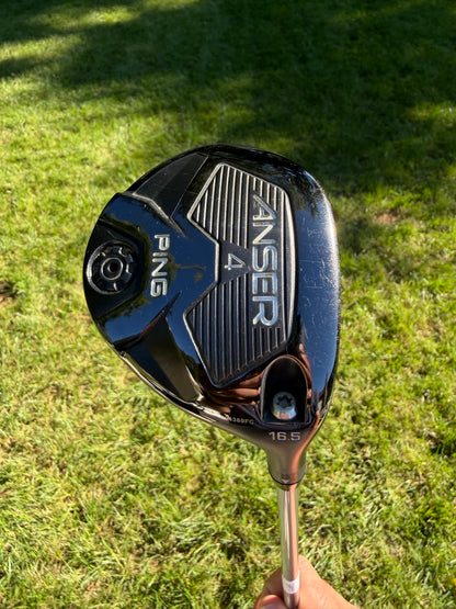 Ping Anser 4-Wood 16.5° TFC 800F Stiff Flex 43" NICE