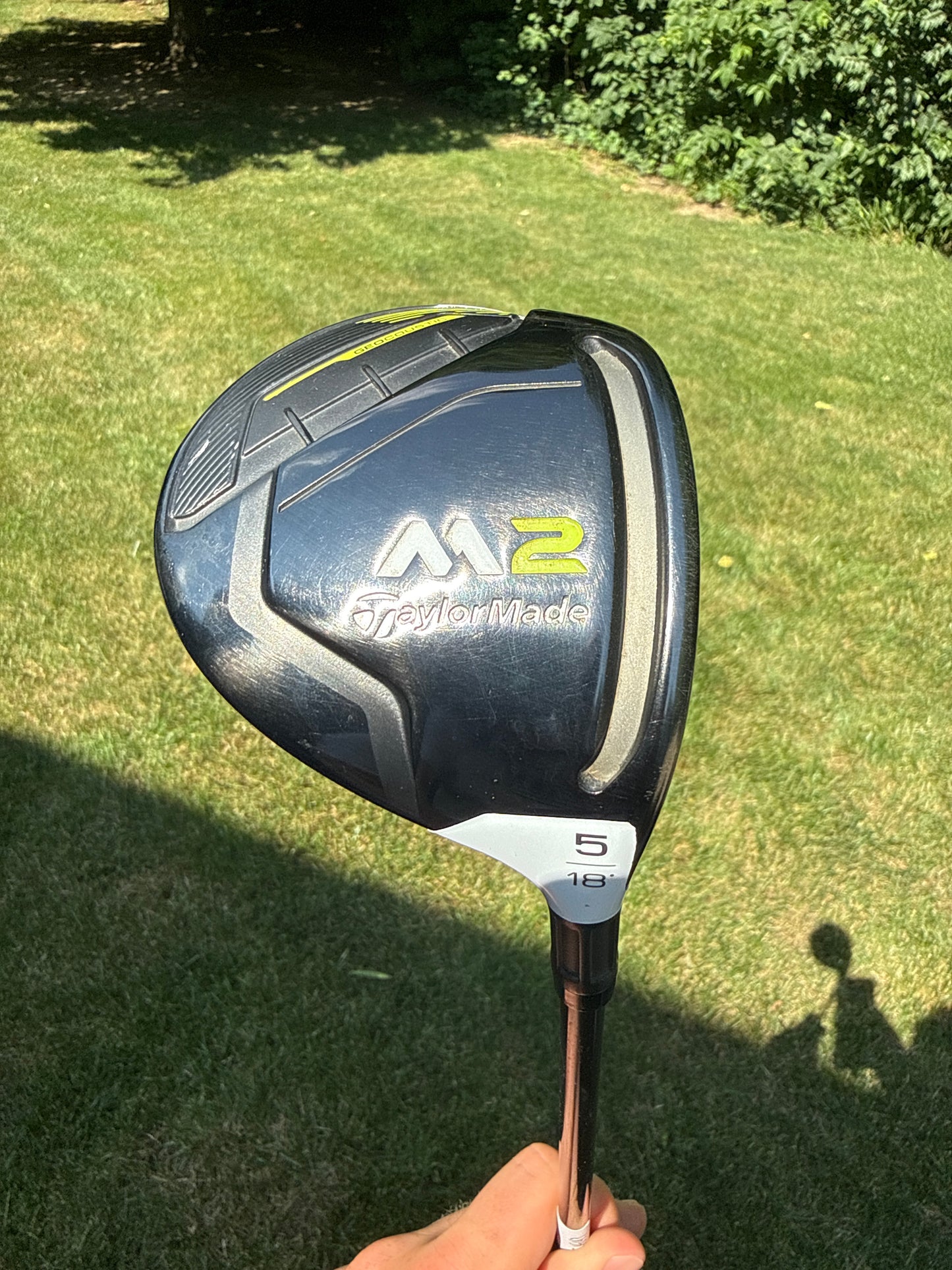 TaylorMade 2019 M2 5-Wood 18° ReAx 55 Regular Flex 42″ NICE