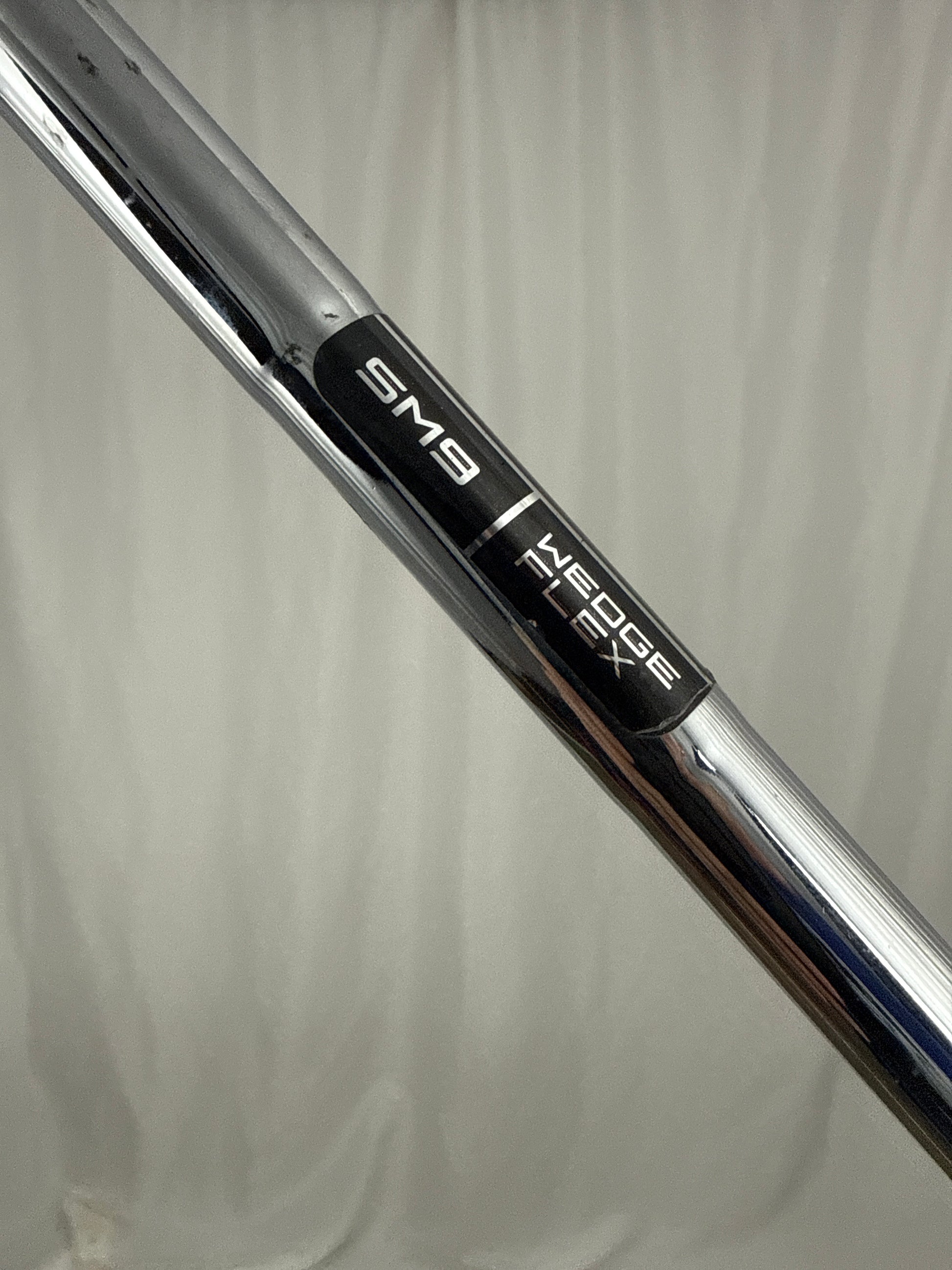 Photo of Titleist Vokey SM9 Brushed Steel Sand Wedge 54° Wedge Flex