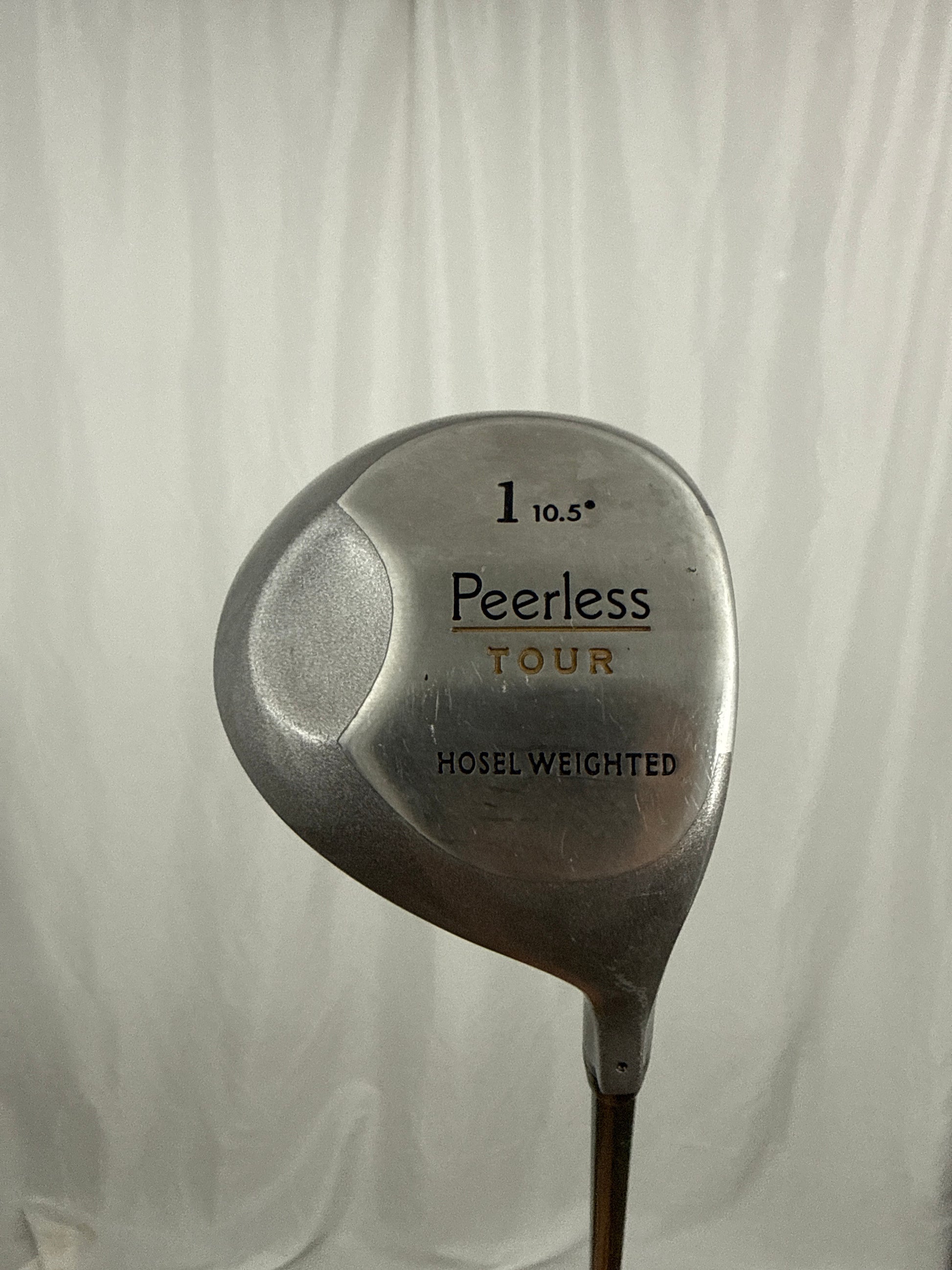 Photo of Peerless Tour Hosel Weighted Driver 10.5° Stiff Flex Apt High Modulus