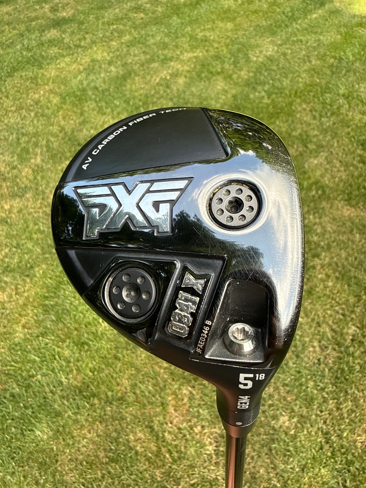 PXG 0341 X GEN4 5-Wood 18° Diamana 60 Limited Stiff Flex 42.5″ +HC NICE