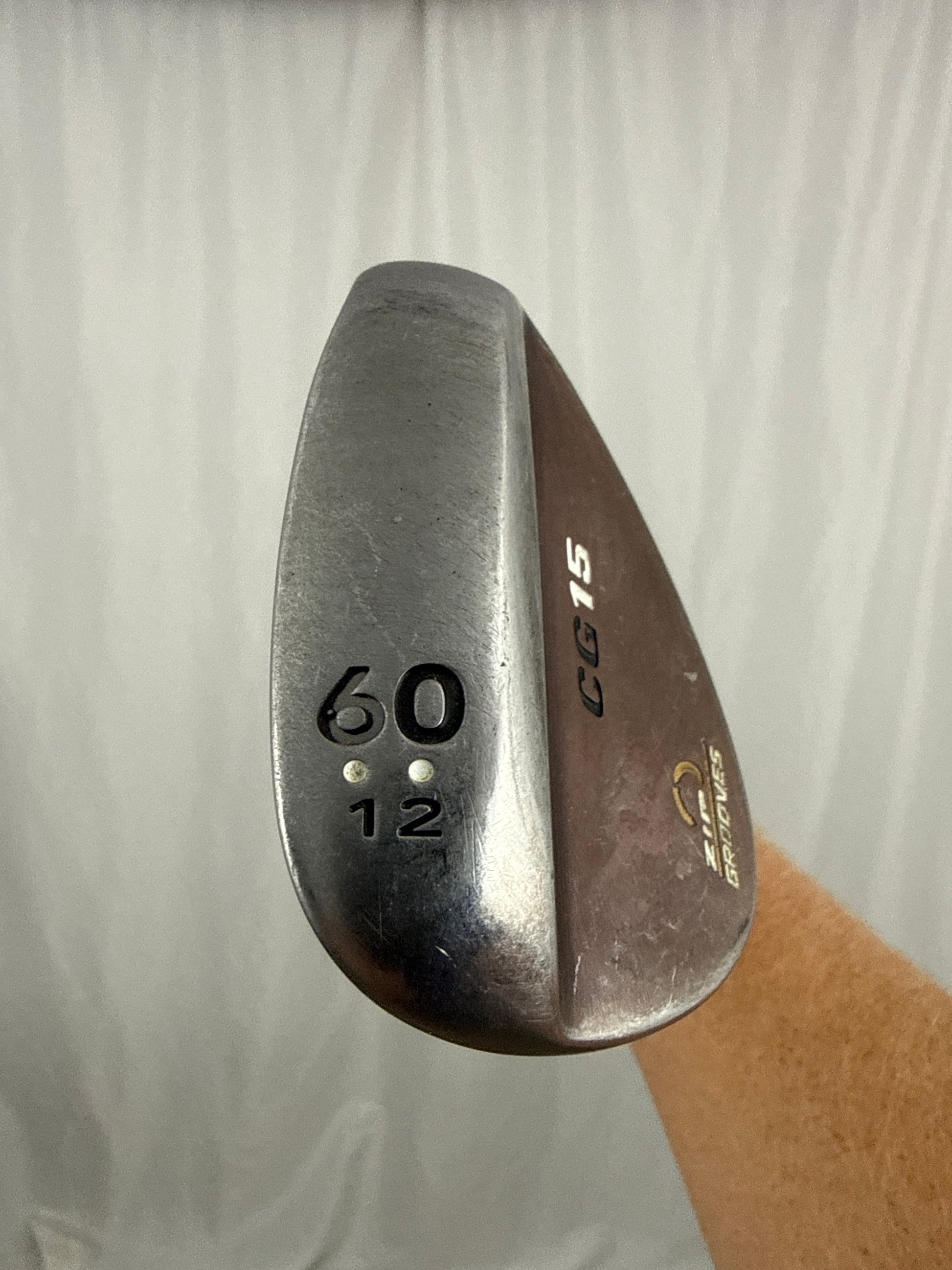 Photo of Cleveland CG15 Black Pearl Lob Wedge 60° Wedge Flex Traction