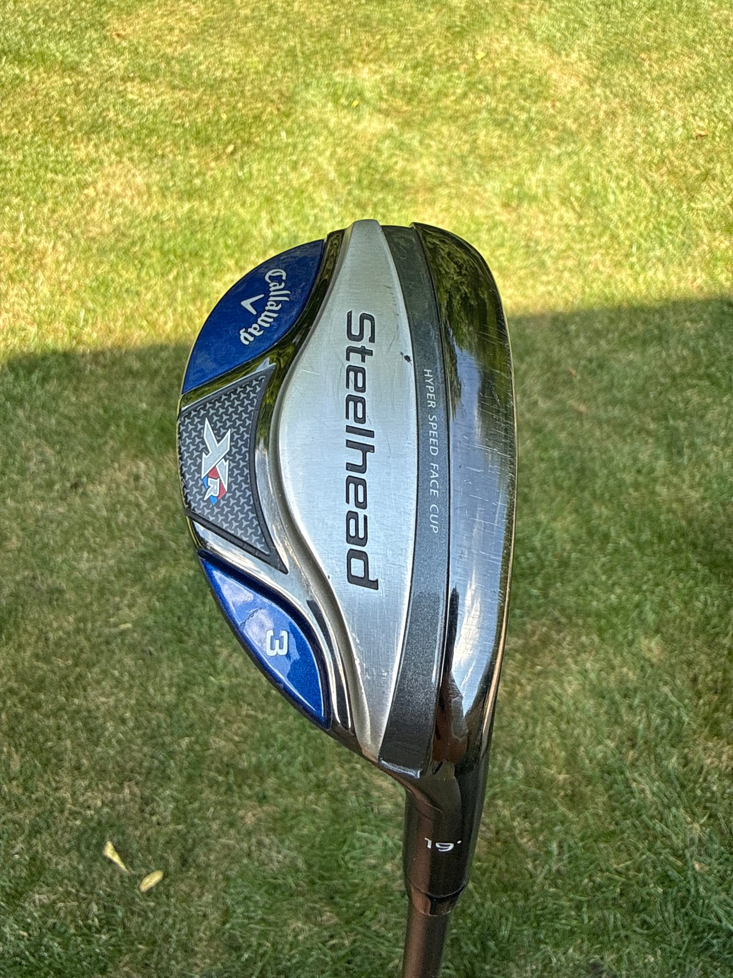 Callaway Steelhead XR 3 Hybrid 19° Ozik Program F15 60 Regular Flex 40.5″ NICE
