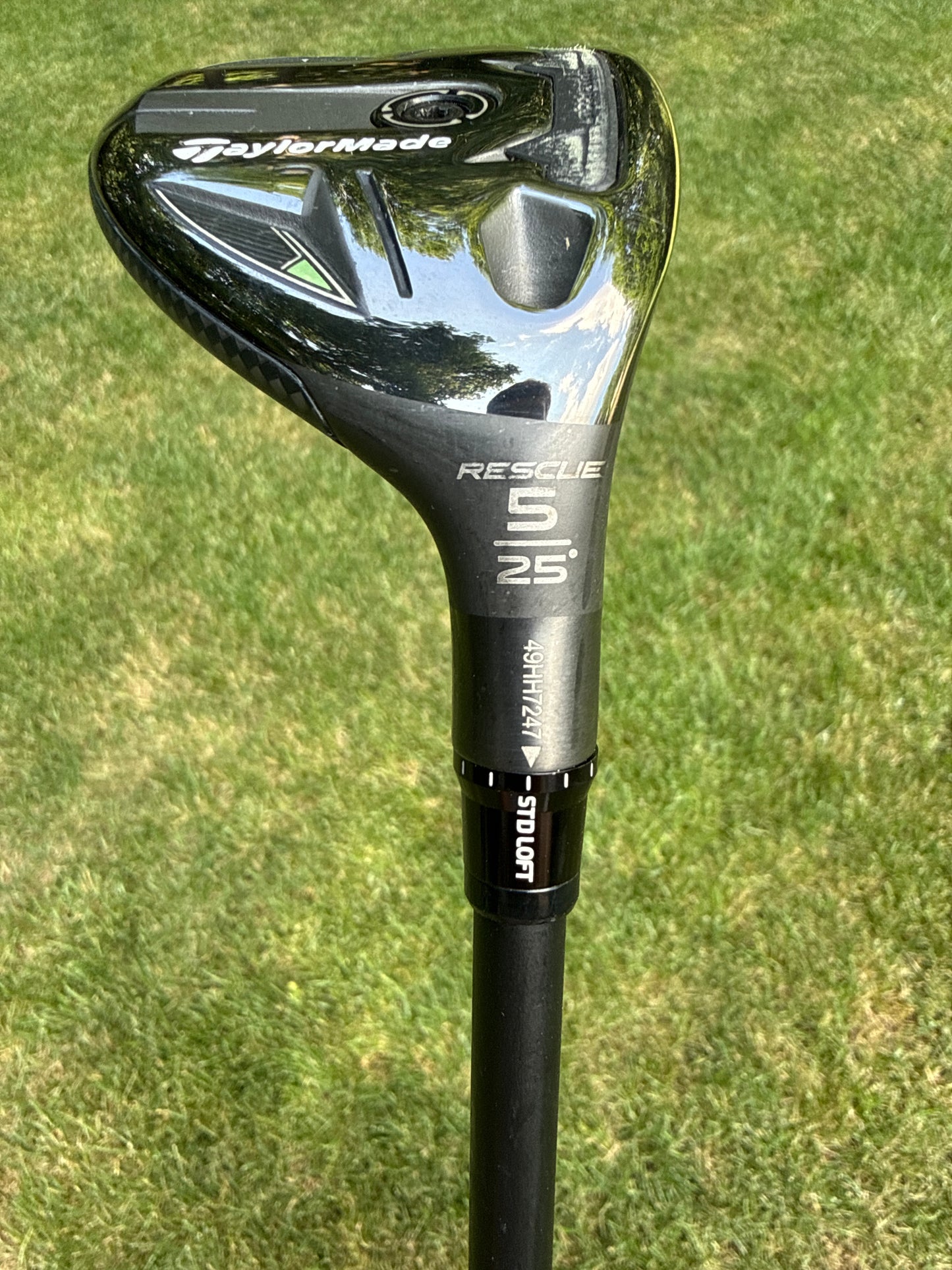 TaylorMade Qi35 Rescue 5 Hybrid 25° Ventus HB 5R Senior Flex 39.5″ MINT