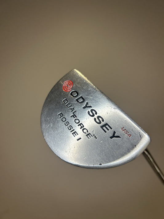 Photo of Odyssey Dual Force Rossie I Putter Steel Shaft 35