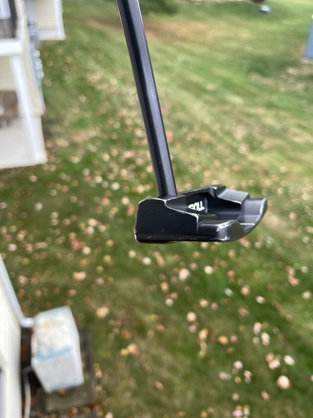 Evnroll ER2 Black Mid Blade Putter Black Shaft Gravity Grip 34”