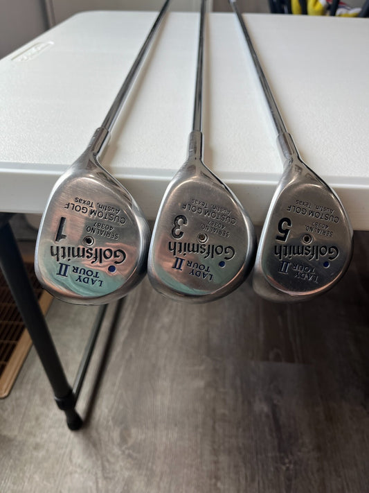 Photo of Golfsmith Lady Tour II Wood Set Driver, 3w, 5w