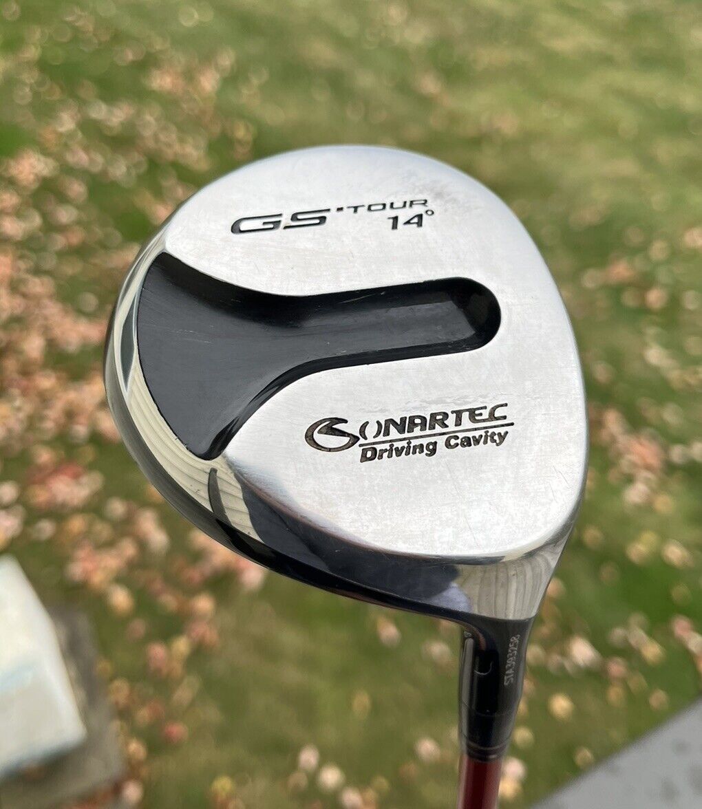 Sonartec GS Tour 3 Wood 14° Graphite Design Red Ice Stiff Flex 42.5”