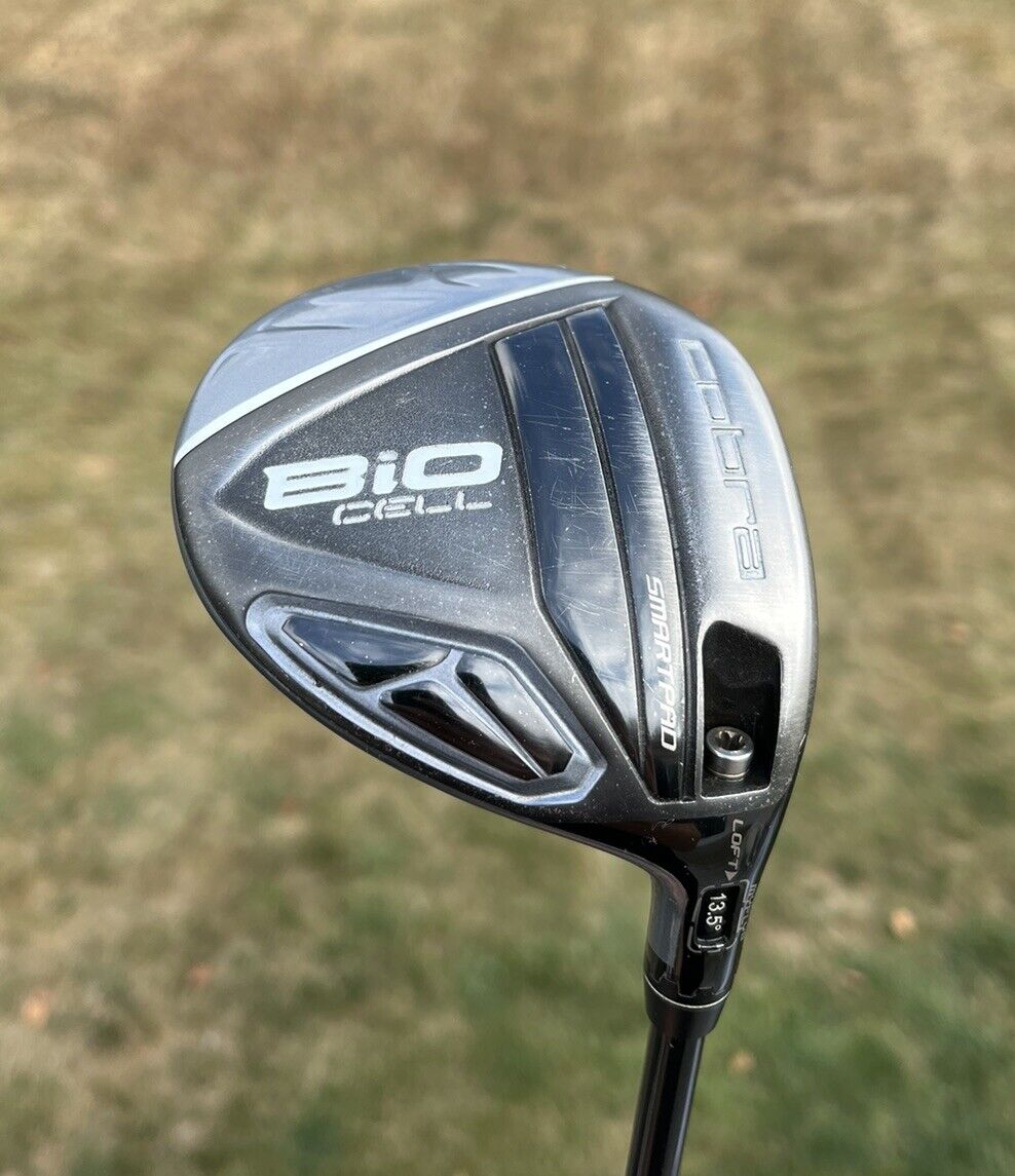 NICE Cobra Bio Cell Silver 3 Wood 3-4 FWY Project X PXV Stiff Flex 43”