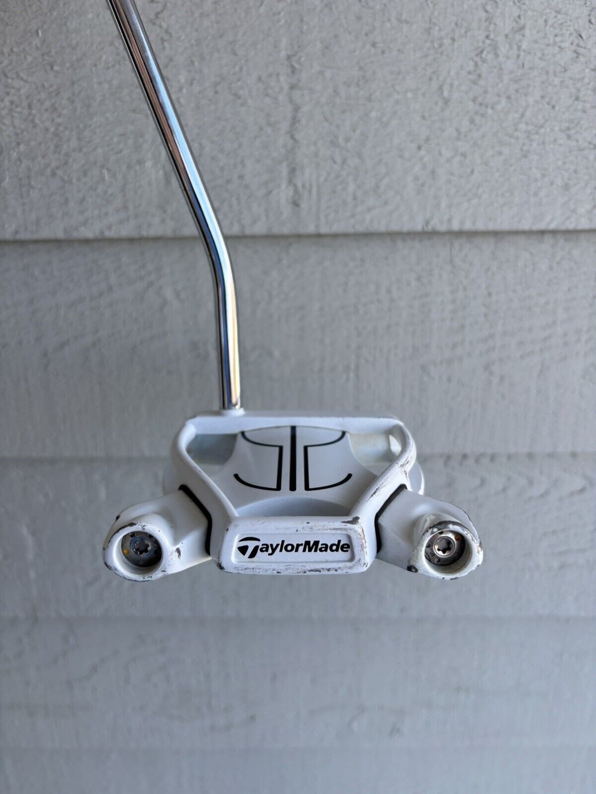 Taylormade Spider Ghost Single Bend Mallet Putter Steel Shaft w Headcover 33.0”