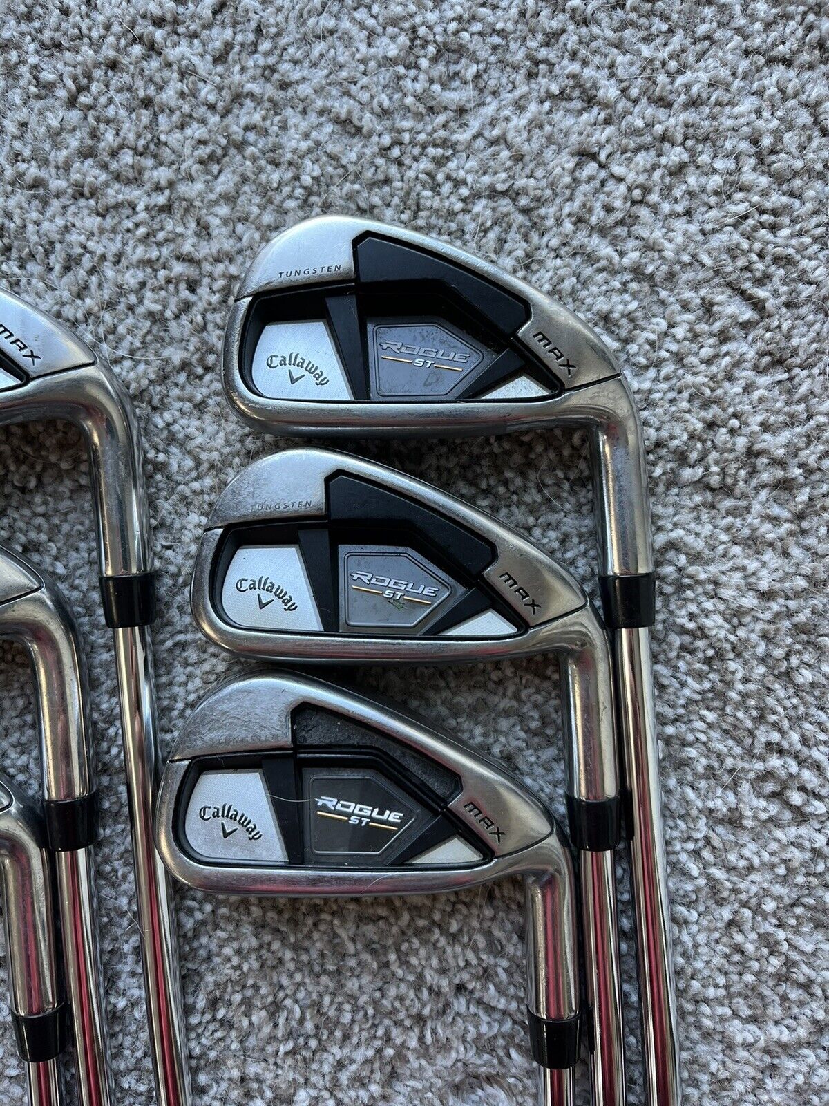 NICE Callaway Rogue ST Max Iron Set 5-PW Elevate 95 Regular Flex Steel