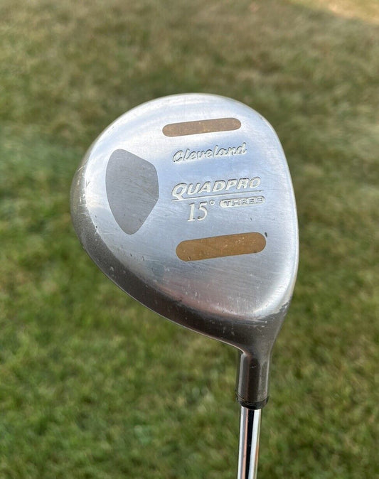 NICE Cleveland Quadpro 3 Wood 15° Regular Flex Steel