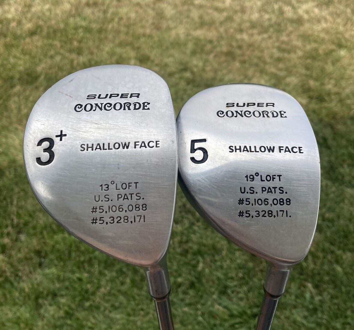 Super Concord Shallow Face Woods Set - 13° And 19° - Graphite Regular Flex