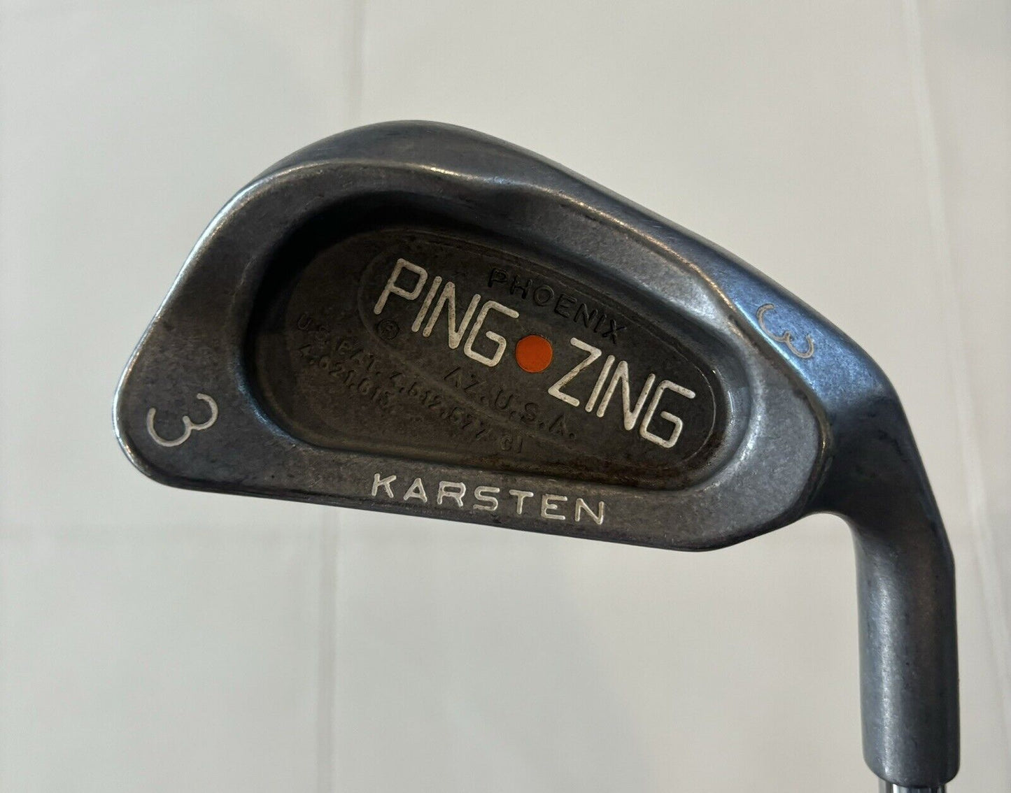 Ping Zing Orange Dot 3 Iron Ping JZ Steel Shaft 39”