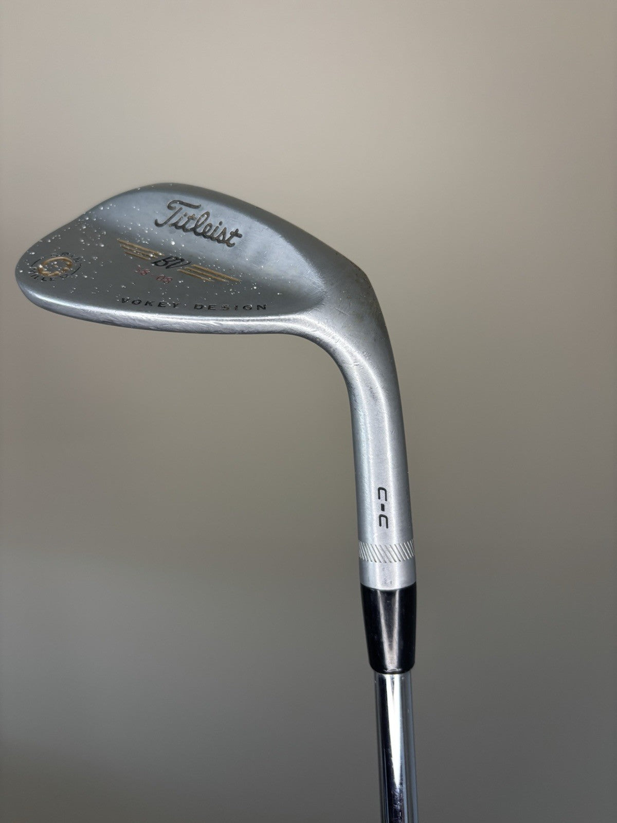 Photo of Titleist Vokey Spin Milled CC Chrome Lob Wedge 58 /08 TT DG S300 36