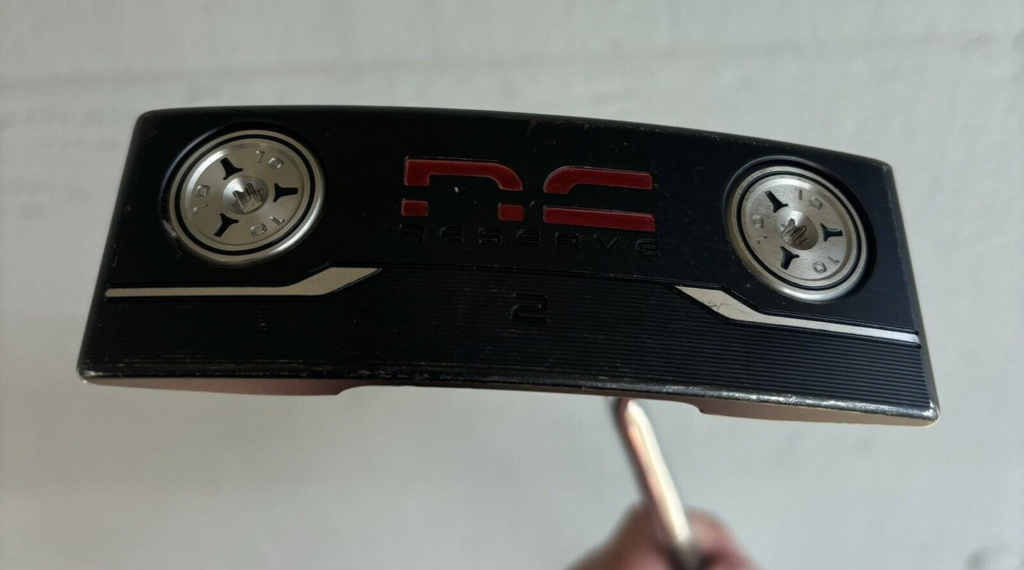 Never Compromise Reserve 2 Putter Single Bend All In Upgraded Shaft Super Stroke