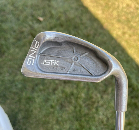 NICE Ping ISI K 6 Iron Silver Dot Stiff Flex Steel