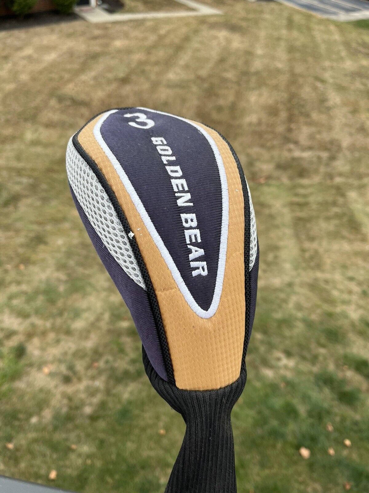 Golden Bear Wide Track 3 Wood Uniflex Graphite With Headcover 42.5”