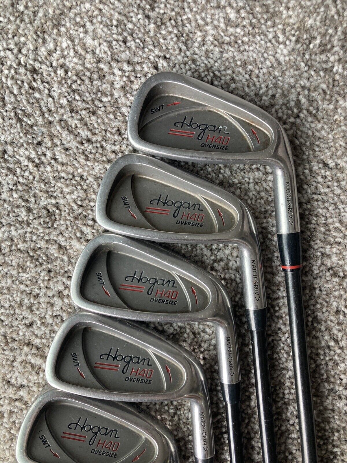 Ben Hogan H40 Oversize Iron Set 4-PW Graphite Regular Flex Standard Length