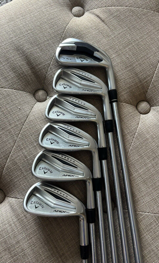 Callaway Apex Pro 2014 Combo Iron Set 5-PW Project X PXi 6.0 Stiff Flex Steel