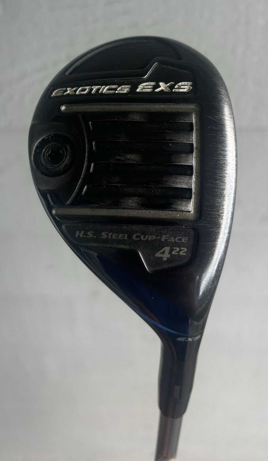 Tour Edge Exotics EXS 4 Hybrid 22° Tensei Blue CK Series 70g R Flex w HC