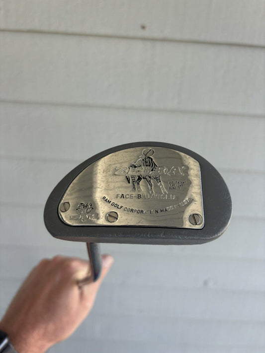 Zebra Face Balanced Mallet Putter Steel Shaft 38.5”